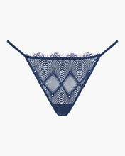 Load image into Gallery viewer, Cosabella Allure G String - Navy
