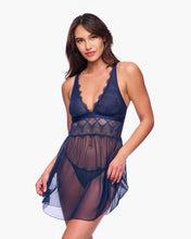 Load image into Gallery viewer, Cosabella Allure Babydoll - Navy
