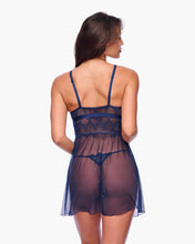 Load image into Gallery viewer, Cosabella Allure Babydoll - Navy
