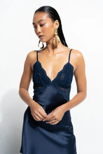 Load image into Gallery viewer, Ginia Isabelle Chemise - Midnight
