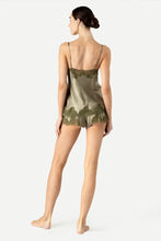 Load image into Gallery viewer, NK Imode Morgan Lace Spaghetti Silk Cami and Tap
