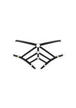 Load image into Gallery viewer, Bordelle Art Deco Ouvert Strap Brief
